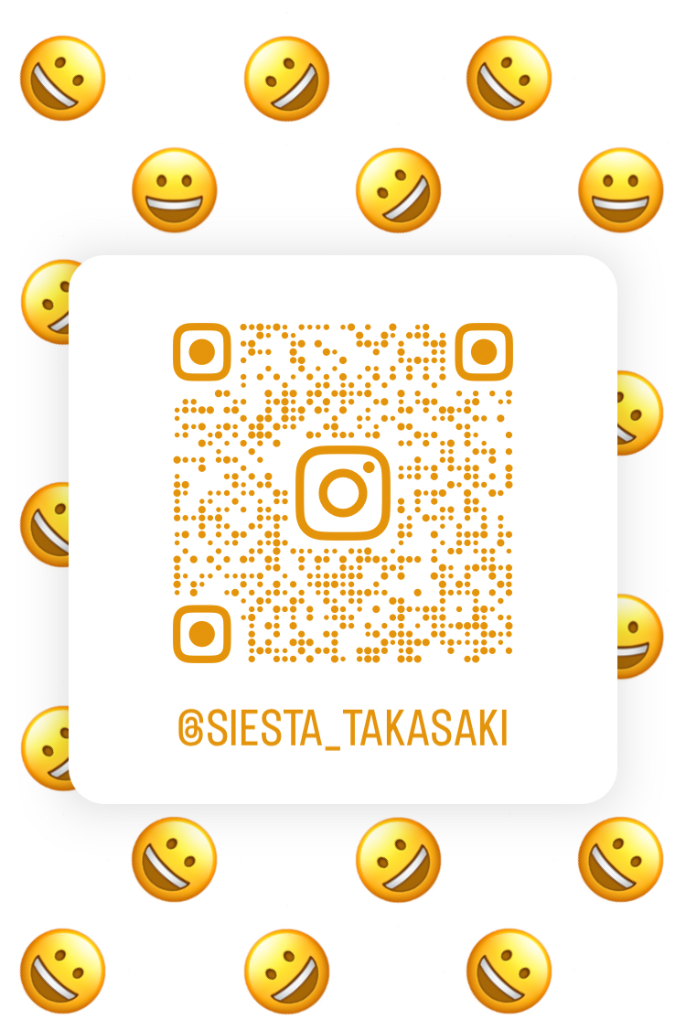 SIESTA（シエスタ）公式Instagram QRコード